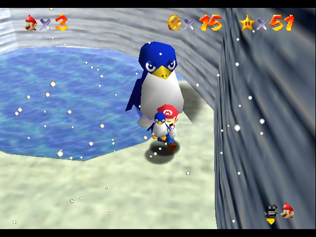 Já podem jogar o primeiro nível de Super Mario 64 em HD